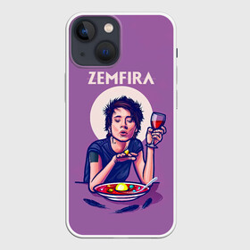 Чехол для iPhone 13 mini с принтом ZEMFIRA арт ужин в Санкт-Петербурге,  |  | group | russian rock | zemfira | zемфира | автор исполнитель | группа | женский | земфира | земфирка | земфирочка | инди рок | композитор | певица | писательница | поп рок | поэтесса | рамазанова | русский рок