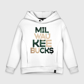 Детское худи Oversize хлопок с принтом Milwaukee Bucks в Санкт-Петербурге, френч-терри — 70% хлопок, 30% полиэстер. Мягкий теплый начес внутри —100% хлопок | боковые карманы, эластичные манжеты и нижняя кромка, капюшон на магнитной кнопке | Тематика изображения на принте: antetokounmpo | basketball | bucks | giannis | milwaukee | mvp | nba | sport | streetball | адетокумбо | бакс | баскетбол | игра | милуоки | мяч | нба | олень | спорт | стритбол | тренер | чемпион | янис