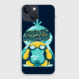 Чехол для iPhone 13 mini с принтом Монстр Псайдак в Санкт-Петербурге,  |  | anime | pokemon | poket monster | poketmon | аниме | анимэ | карманные монстры | покемон | псайдак | утка