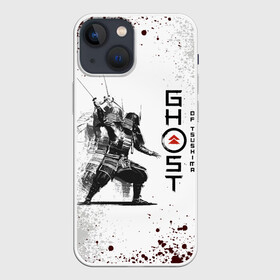 Чехол для iPhone 13 mini с принтом Ghost of Tsushim | Призрак Цусима (Z) в Санкт-Петербурге,  |  | game | ghost of tsushim | jin sakai | ninja | samurai | the ghost of tsushim | буке | вакидзаси | воин | вояк | дайсё | дзин сакай | иайто | игра | катана | кодати | мононофу | мститель | мушя | ниндзя | нодати | одати | призрак цусимы | са