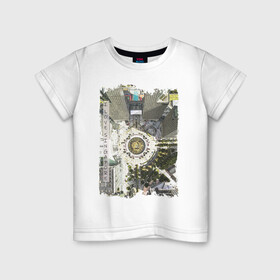 Детская футболка хлопок с принтом Я люблю Сингапур в Санкт-Петербурге, 100% хлопок | круглый вырез горловины, полуприлегающий силуэт, длина до линии бедер | singapore | trevel | город | красивые места | отдых | популярное | приключение | путешествия | рисунок карандашем