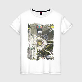 Женская футболка хлопок с принтом Я люблю Сингапур в Санкт-Петербурге, 100% хлопок | прямой крой, круглый вырез горловины, длина до линии бедер, слегка спущенное плечо | singapore | trevel | город | красивые места | отдых | популярное | приключение | путешествия | рисунок карандашем