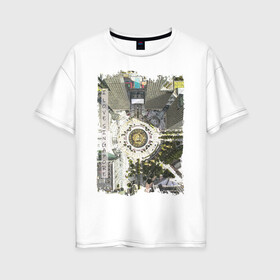 Женская футболка хлопок Oversize с принтом Я люблю Сингапур в Санкт-Петербурге, 100% хлопок | свободный крой, круглый ворот, спущенный рукав, длина до линии бедер
 | singapore | trevel | город | красивые места | отдых | популярное | приключение | путешествия | рисунок карандашем