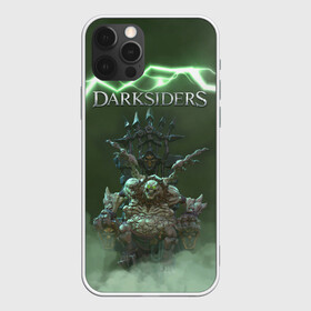 Чехол для iPhone 12 Pro с принтом Darksiders | Гнев Войны (Z) в Санкт-Петербурге, силикон | область печати: задняя сторона чехла, без боковых панелей | azrael | darksiders | darksiders 2 | darksiders 3 | griever | silitha | tiamat | ulthane | vulgrim | wrath of war | всадник апокалипсиса | гнев войны | обугленный совет | руина | ультэйн | чёрный молот