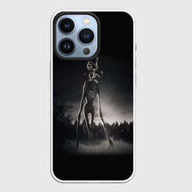 Чехол для iPhone 13 Pro с принтом СИРЕНОГОЛОВЫЙ (старый фильм) в Санкт-Петербурге,  |  | retro | siren head | гуманоид | игра | монстр | ретро | сиреноголовый | существо | хоррор