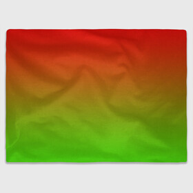 Плед 3D с принтом Градиент Яблоко в Санкт-Петербурге, 100% полиэстер | закругленные углы, все края обработаны. Ткань не мнется и не растягивается | градиент | желтый | зеленый | красный | перелив | переход | фрукты | цвета | яблоко