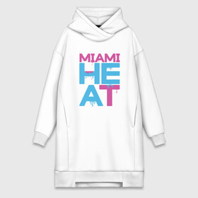 Платье-худи хлопок с принтом Heat Basketball в Санкт-Петербурге,  |  | basketball | miami heat | mvp | nba | sport | streetball | wade | баскетбол | батлер | дуэйн уэйд | игра | майами хит | мяч | нба | спорт | стритбол | тренер | чемпион