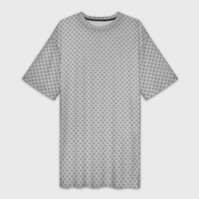 Платье-футболка 3D с принтом GRAY CARBON в Санкт-Петербурге,  |  | carbon | абстракция | без дизайна | карбон | карбон и ничего лишнего | на каждый день | серая | серое | серый | текстура