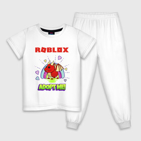 Детская пижама хлопок с принтом ROBLOX / РОБЛОКС / ADOPT ME в Санкт-Петербурге, 100% хлопок |  брюки и футболка прямого кроя, без карманов, на брюках мягкая резинка на поясе и по низу штанин
 | adopt me | blox fruits | noob | piggy | roblox | roblox games | roblox piggy | игра роблокс | нуб | роблокс | робукс | усынови меня.