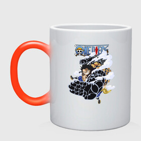 Кружка хамелеон Атака Луффи One Piece: в Санкт-Петербурге, керамика | меняет цвет при нагревании, емкость 330 мл | anime | manga | monkey d. luffy | one piece | аниме | большой куш | ван пис | вон пис | капитан | король пиратов | луси | луфи | луффи | луффи но уми | луффи таро | манга | манки д. луффи | мугивара | пират | пятый император