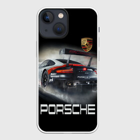 Чехол для iPhone 13 mini с принтом PORSHE в Санкт-Петербурге,  |  | 911 | auto | car | cool | dark | logo | machine | porshe | ride | sportcar | автомобили | гонки | крутые | порше | ралли | спорткар | тачки