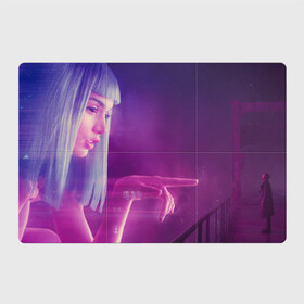 Магнитный плакат 3Х2 с принтом Blade Runner знаменитый кадр в Санкт-Петербурге, Полимерный материал с магнитным слоем | 6 деталей размером 9*9 см | blade runner 2049 | cyberpunk | future | hologram | neon | ryan gosling | бегущий по лезвию 2049 | будущее | голограмма | киберпанк | неон | райан гослинг | фильмы