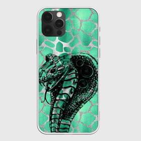 Чехол для iPhone 12 Pro Max с принтом Кобра. Змеиный стиль в Санкт-Петербурге, Силикон |  | змеи | змеиная | змеиная кожа | змеиный | змея | кобра | механическая | рисунок | робот | узор