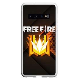 Чехол для Samsung Galaxy S10 с принтом FREE FIRE GRAND MASTER в Санкт-Петербурге, Силикон | Область печати: задняя сторона чехла, без боковых панелей | 3d | 3д | ff | free fire | freefire | garena | garena free fire | garona | garona red line | grand master | red line | гарена | гарона | геометрия | паттерн | плиты | разлом | соты | текстура | фре фаер | фри фаер | фри файр | фрии фаер | фрифаер | фрифай