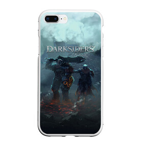 Чехол для iPhone 7Plus/8 Plus матовый с принтом Darksiders | Гнев Войны (Z) в Санкт-Петербурге, Силикон | Область печати: задняя сторона чехла, без боковых панелей | Тематика изображения на принте: azrael | darksiders | darksiders 2 | darksiders 3 | griever | silitha | tiamat | ulthane | vulgrim | wrath of war | всадник апокалипсиса | гнев войны | обугленный совет | руина | ультэйн | чёрный молот