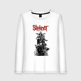 Женский лонгслив хлопок с принтом SLIPKNOT | СЛИПКНОТ (Z) в Санкт-Петербурге, 100% хлопок |  | rock | slipknot | алессандро вентурелла | джей вайнберг | джеймс рут | кори тейлор | крэйг джонс | мик томсон | петля | рок | сид уилсон | скользящий узел | слипкнот | тяжелый рок | удавка | шон крэхан