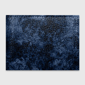 Обложка для студенческого билета с принтом Темно-синяя текстура камня  в Санкт-Петербурге, натуральная кожа | Размер: 11*8 см; Печать на всей внешней стороне | абстрактный | модный | молодежный | мрамор | мраморный узор | синий | современный