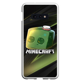 Чехол для Samsung S10E с принтом MINECRAFT | МАЙНКРАФТ (Z) в Санкт-Петербурге, Силикон | Область печати: задняя сторона чехла, без боковых панелей | block | creeper | cube | minecraft | minecraft nature | minecraft skin | minectaft skins | mobs | pixel | tnt | underground | блок | геометрия | крафт | крипер | кубики | майнкрафт | пиксели | тнт