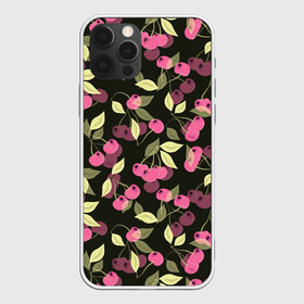 Чехол для iPhone 12 Pro Max с принтом Вишневый сад  в Санкт-Петербурге, Силикон |  | Тематика изображения на принте: вишневый | вишня | детский | для девочки | малышам | розовый | черный | ягоды