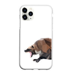 Чехол для iPhone 11 Pro Max матовый с принтом Росомаха в Санкт-Петербурге, Силикон |  | Тематика изображения на принте: животное | зверь | злость | куница | медведь | милое животное | полигональный | росомаха | собака