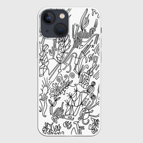 Чехол для iPhone 13 mini с принтом Точка воображения в Санкт-Петербурге,  |  | art | граффити | иероглифы | искусство | оригинал | роспись | узор