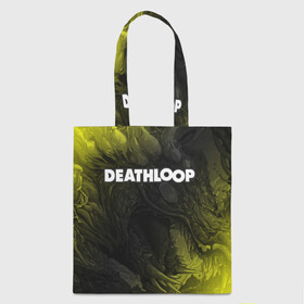 Шоппер 3D с принтом Deathloop - Hyperbeast в Санкт-Петербурге, 100% полиэстер | Плотность: 200 г/м2; Размер: 34×35 см; Высота лямок: 30 см | death | deathloop | game | games | hyperbeast | loop | дэслуп | дэт | дэтлуп | знак | игра | игры | лого | луп | мертвая | пелтя | символ
