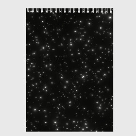 Скетчбук с принтом Звезды в Санкт-Петербурге, 100% бумага
 | 48 листов, плотность листов — 100 г/м2, плотность картонной обложки — 250 г/м2. Листы скреплены сверху удобной пружинной спиралью | Тематика изображения на принте: astronomy | flicker | shine | sky | space | star | starry sky | stars | астрономия | звезда | звездное небо | звездочка | звездочки | звезды | космос | мерцание | мерцающая звезда | мерцающие звезды | небо | сияние