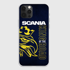 Чехол для iPhone 12 Pro Max с принтом Scania king of the road в Санкт-Петербурге, Силикон |  | Тематика изображения на принте: scania | scania truck | scania грузовик | truck | trucks | грузовик | грузовики | дальнобои | дальнобой | дальнобойщик | скания | скания грузовик | фура | фуры