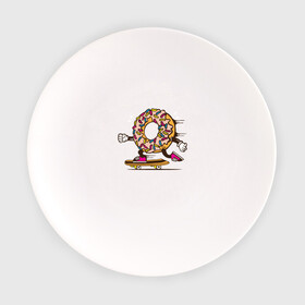 Тарелка с принтом Пончик на скейте в Санкт-Петербурге, фарфор | диаметр - 210 мм
диаметр для нанесения принта - 120 мм | donkey | sport | пончик | скейт | скорость | сладость