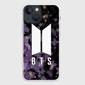 Чехол для iPhone 13 mini с принтом BTS BUTTERFLIES | БАБОЧКИ в Санкт-Петербурге,  |  | bts | j pop | jhope | jimin | jin | jungkook | kpop | music | nct | pop | pop idols | suga | v | айдолы | бтс | идолы | к поп | корейская музыка | нст | поп | попса | чимин