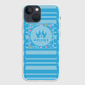 Чехол для iPhone 13 mini с принтом Для маленького принца в Санкт-Петербурге,  |  | день рождения | для мальчика | корона | малышам | мальчиковый | подарок | принц | украшение