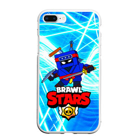 Чехол для iPhone 7Plus/8 Plus матовый с принтом Ninja Ash / Ниндзя Эш, Brawl Stars в Санкт-Петербурге, Силикон | Область печати: задняя сторона чехла, без боковых панелей | Тематика изображения на принте: ash | ash brawl stars | ash бравл старс | ninja ash | аш | бравл старс эш | бравлер | бравлер эш | браво старс | ниндзя эш | эш | эш бравл старс