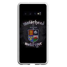 Чехол для Samsung Galaxy S10 с принтом Shield of Motorhead в Санкт-Петербурге, Силикон | Область печати: задняя сторона чехла, без боковых панелей | alternative | metall | motorhead | music | rock | альтернатива | металл | моторхед | моторхэд | музыка | рок