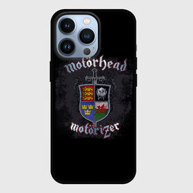 Чехол для iPhone 13 Pro с принтом Shield of Motorhead в Санкт-Петербурге,  |  | alternative | metall | motorhead | music | rock | альтернатива | металл | моторхед | моторхэд | музыка | рок
