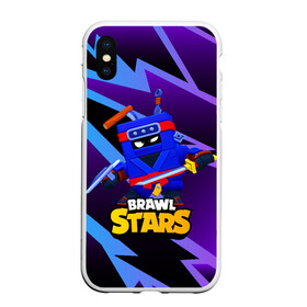 Чехол для iPhone XS Max матовый с принтом Ash Brawl Stars Эш  в Санкт-Петербурге, Силикон | Область печати: задняя сторона чехла, без боковых панелей | ash | brawl | brawl stars | brawlstars | brawl_stars | аш | бравл | бравлстарс | эш