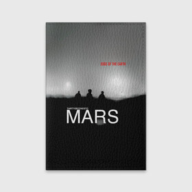 Обложка для паспорта матовая кожа с принтом Thirty Seconds to Mars - Edge of the Earth в Санкт-Петербурге, натуральная матовая кожа | размер 19,3 х 13,7 см; прозрачные пластиковые крепления | 30 seconds to mars | 30 секунд до марса | 30 фстм | 30stm | 30сдм | jared leto | rock band | thirty seconds to mars | альтернативный | гранж | джаред лето | нео | пост | прогрессивный | рок группа | фети секондс ту марс | хард | шеннон