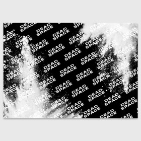 Поздравительная открытка с принтом Dead Space - Exposion (Pattern) в Санкт-Петербурге, 100% бумага | плотность бумаги 280 г/м2, матовая, на обратной стороне линовка и место для марки
 | dead | deadspace | game | games | logo | space | взрыв | дэд | дэдспейс | знак | космос | краска | лого | мертвый | паттерн | символ | спейс