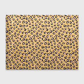 Обложка для студенческого билета с принтом Желтый леопардовый принт в Санкт-Петербурге, натуральная кожа | Размер: 11*8 см; Печать на всей внешней стороне | Тематика изображения на принте: желтый | леопардовый принт | паттерн | пятна | пятнистый | розовый | текстура