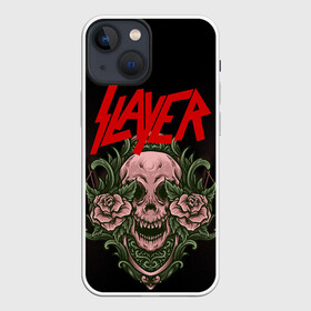 Чехол для iPhone 13 mini с принтом SLAYER | УБИЙЦА (Z) в Санкт-Петербурге,  |  | rock | slayer | грув метал | джеф ханнем | керри кинг | ню метал | рок | трэш метал