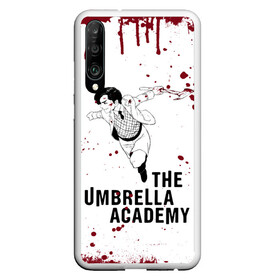 Чехол для Honor P30 с принтом Number 5 | The Umbrella Academy (Z) в Санкт-Петербурге, Силикон | Область печати: задняя сторона чехла, без боковых панелей | 5 | dark horse comics | netflix | number 5 | the umbrella academy | umbrella | академия амбрелла | комикс | комильфо | номер 5 | реджинальд харгривз | харгривз | хэйзел