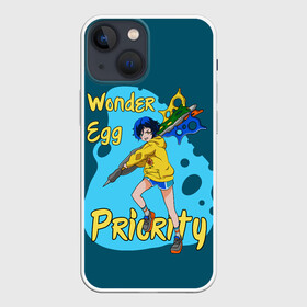Чехол для iPhone 13 mini с принтом Wonder Egg Priority в Санкт-Петербурге,  |  | Тематика изображения на принте: ai ooto | wonder egg | wonder egg priority | ай ото | аниме | персонажи | приоритет чудо яйца