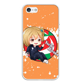 Чехол для iPhone 5/5S матовый с принтом Yachi Hitoka | Haikyu | Волейбол (Z) в Санкт-Петербурге, Силикон | Область печати: задняя сторона чехла, без боковых панелей | haikuu | haikyu | haikyuu | yachi hitoka | волейбол | спортивная манга | хайку | хайкю