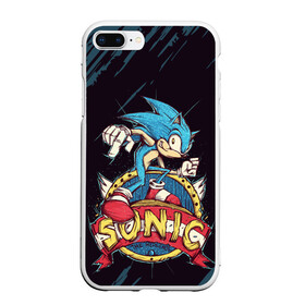 Чехол для iPhone 7Plus/8 Plus матовый с принтом SONIC | СОНИК (Z) в Санкт-Петербурге, Силикон | Область печати: задняя сторона чехла, без боковых панелей | blaze the cat | hedgehog | sega | silver | sonic | speed sonic | быстрый ёж | ёж соник | кошка блейз | метал соник | сега | сильвер | синий ёж | соник