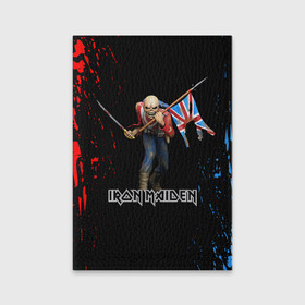 Обложка для паспорта матовая кожа с принтом IRON MAIDEN | АЙРОН МЕЙДЕН (Z) в Санкт-Петербурге, натуральная матовая кожа | размер 19,3 х 13,7 см; прозрачные пластиковые крепления | dave | iron maiden | murray | music | percy harris | rock | адриан смит | айрон мэйден | брюс дикинсон | дэйв мюррей | железная дева | музик | нико макбрэйн | рок | стив харрис | ужасы | хеви метал | яник герс