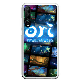 Чехол для Honor P30 с принтом Ori and the Will of the Wisps в Санкт-Петербурге, Силикон | Область печати: задняя сторона чехла, без боковых панелей | adventure | collage | computer game | frames | ori | ori and the will of the wisps | spirit of the forest | дух леса | кадры | коллаж | компьютерная игра | ори | ори и блуждающие огоньки | приключения