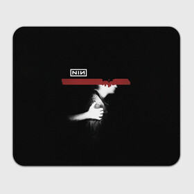 Коврик для мышки прямоугольный с принтом Nine Inch Nails в Санкт-Петербурге, натуральный каучук | размер 230 х 185 мм; запечатка лицевой стороны | alternative | metall | music | nin | nine inch nails | rock | альтернатива | металл | музыка | найн ич нэилс | рок | трент резнор
