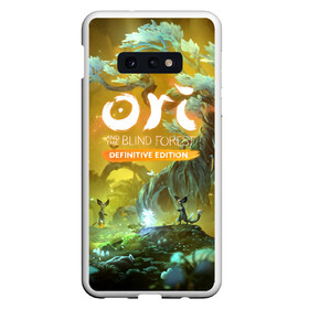 Чехол для Samsung S10E с принтом Ori and the Will of the Wisps в Санкт-Петербурге, Силикон | Область печати: задняя сторона чехла, без боковых панелей | adventure | forest spirit | night | ori | ori and the will of the wisps | pc game | shimmer | tree | дерево | дух леса | компьютерная игра | мерцание | ночь | ори | ори и блуждающие огоньки | приключения