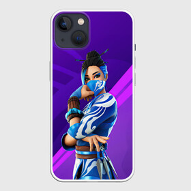 Чехол для iPhone 13 с принтом Fortnite Blue Jade в Санкт-Петербурге,  |  | art | blue jade | character | fortnite | game | skin | арт | игра | персонаж | синяя джейд | скин | фортнайт