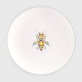 Тарелка с принтом Акварельная пчела в Санкт-Петербурге, фарфор | диаметр - 210 мм
диаметр для нанесения принта - 120 мм | bee | акварель | акварельная пчела | большая пчела | насекомое | пчела | реалистичная пчела