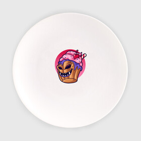 Тарелка с принтом Зомби кекс в Санкт-Петербурге, фарфор | диаметр - 210 мм
диаметр для нанесения принта - 120 мм | zombie | зомби | кекс | сладости | хэллоун